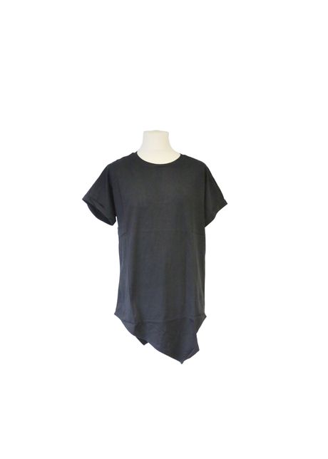T shirt urban classic aymetric long