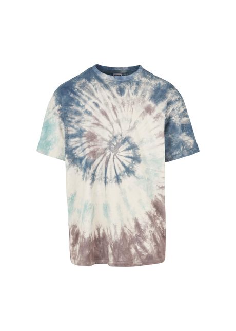 T shirt urban classics oversize tie dye