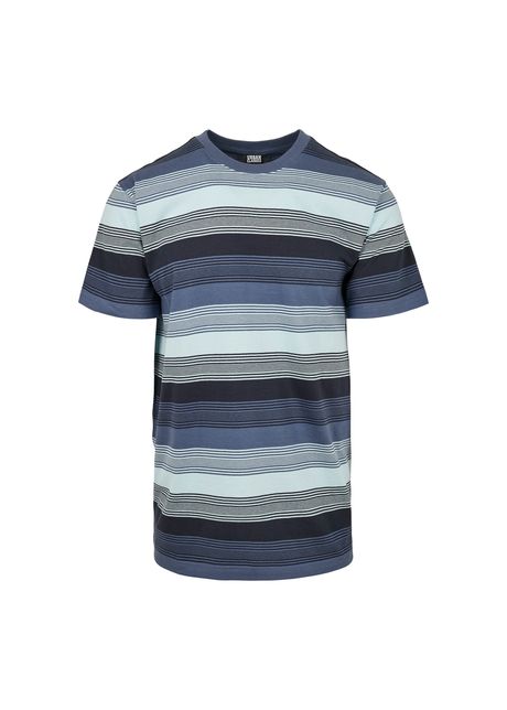 T shirt urban classics yarn dyed sunrise stripe