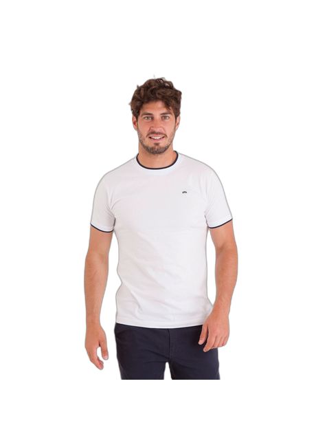 T shirt with embroidery on back camberabero