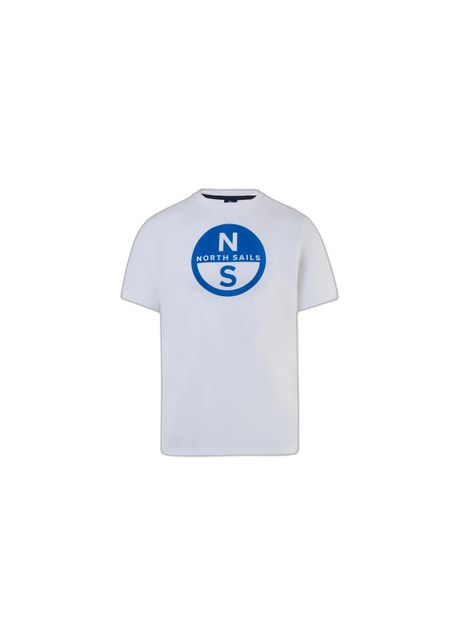T shirt with large printed logo north sails basic