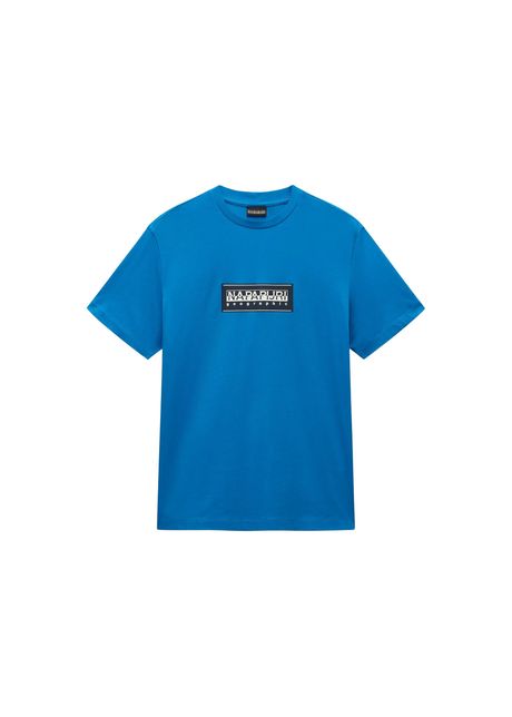 T shirt with logo napapijri s box