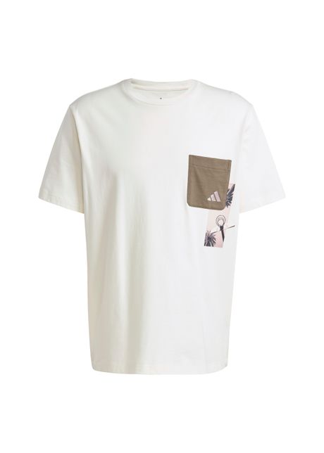 T shirt with pocket adidas lens evelated