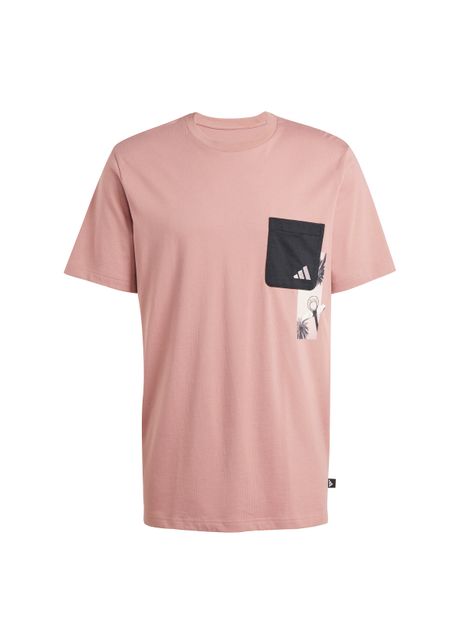 T shirt with pocket adidas lens evelated