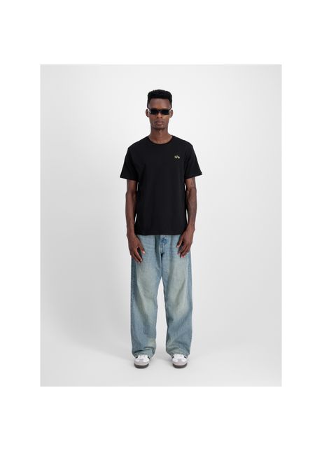 T shirt with small logo alpha industries 3d