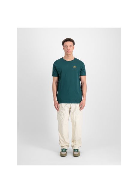 T shirt with small logo alpha industries basic