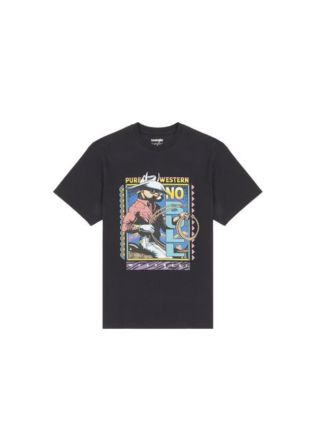 T shirt wrangler graphic