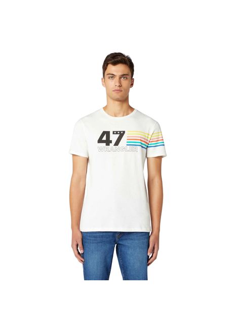 T shirt wrangler rainbow