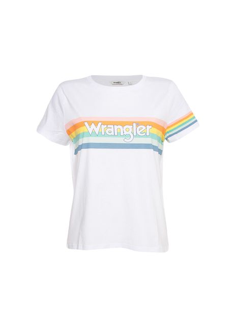 T shirt wrangler rainbow