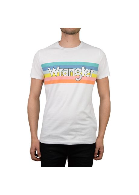 T shirt wrangler summer logo tee
