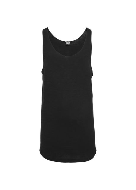 Tank top urban classic long shaped loose