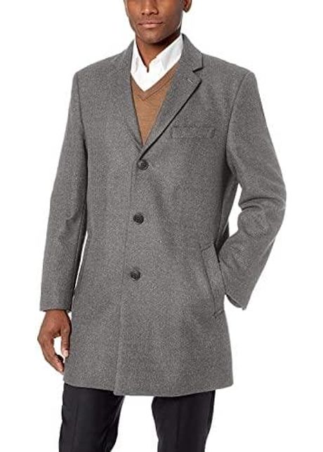 Three quarter carcoat slim fit