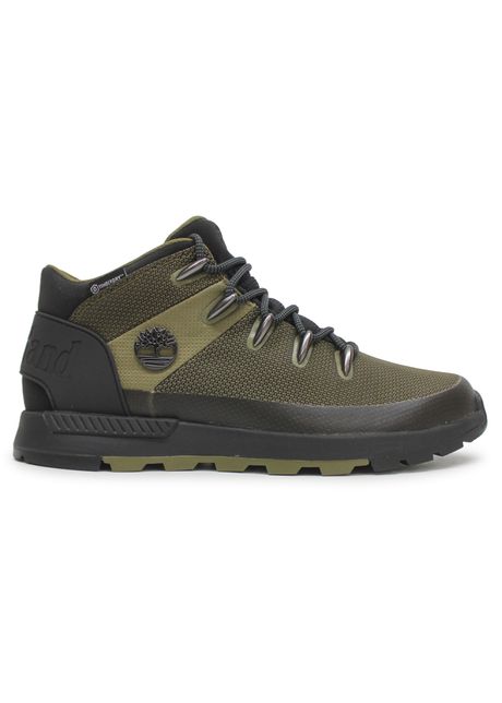 Timberland sprint trekker mid textile men s lace up military olive boots