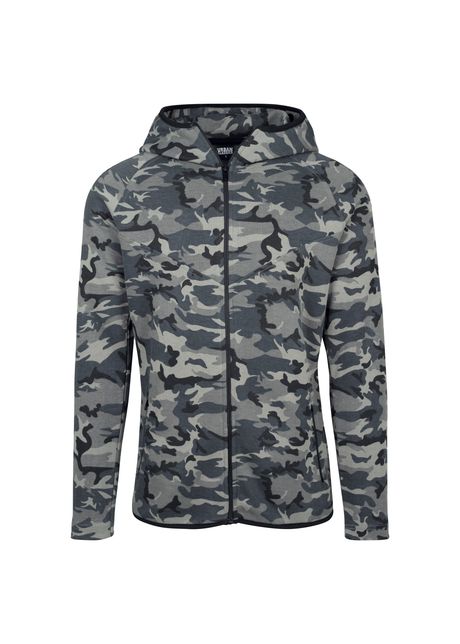 Urban classic interlock zipped jacket