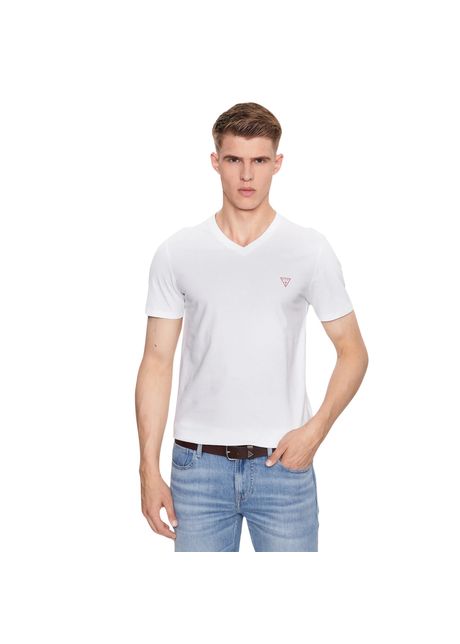 V neck t shirt guess core