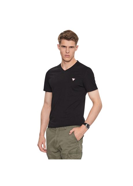 V neck t shirt guess core