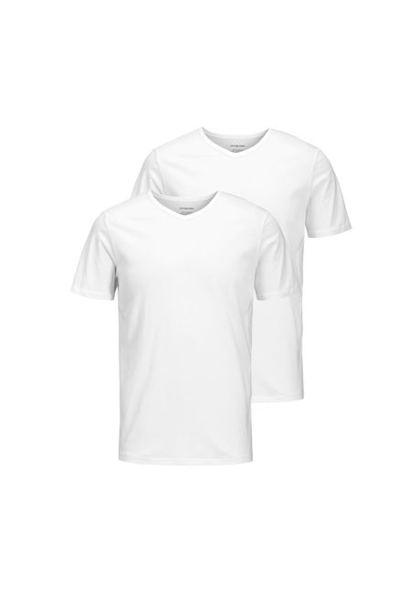V neck t shirt jack jones basic x2