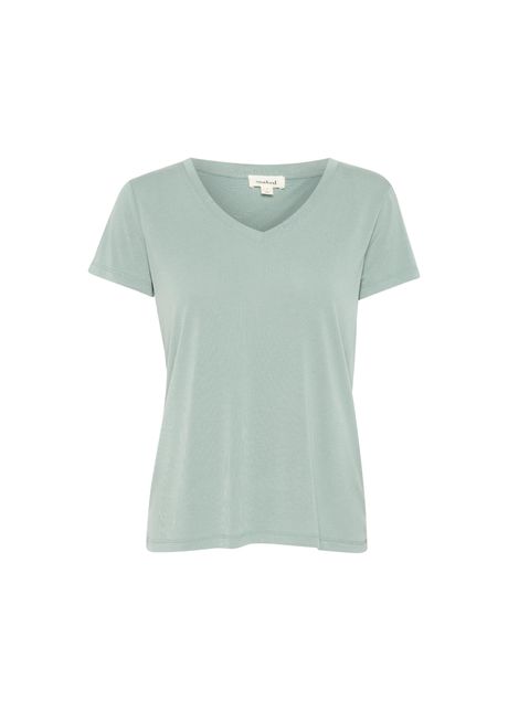 V neck t shirt soaked in luxury columbine