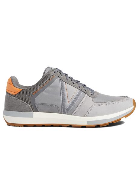 Vionic bradey leather textile men s lace up sneakers colour vapor charcoal