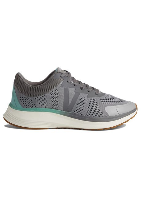 Vionic limitless textile synthetic men s low top sneakers colour light grey wasabi