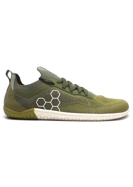 Vivobarefoot primus lite knit textile synthetic men s low top forest green sneakers