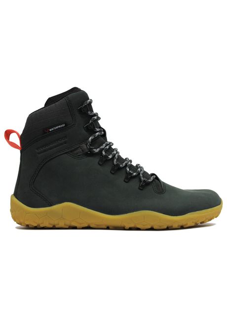 Vivobarefoot tracker ii fg wild hide leather women s hiking boots colour obsidian