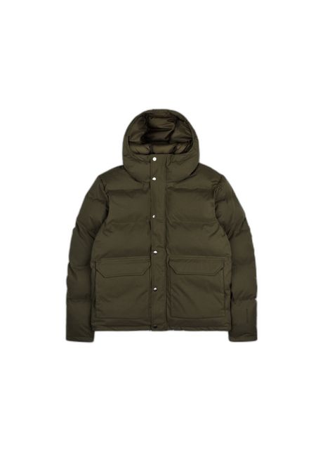 Water repellent hooded puffer jacket revolution