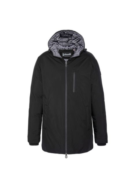 Welded zippedpuffer jacket schott