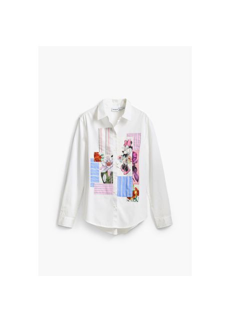 Women s blouse desigual flowers minnie