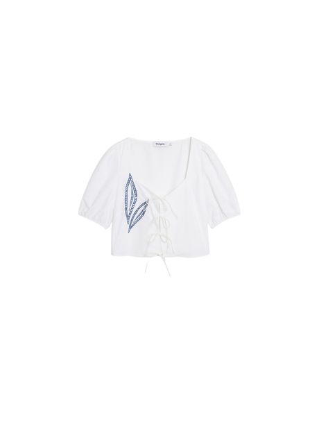 Women s blouse with decorative closure desigual