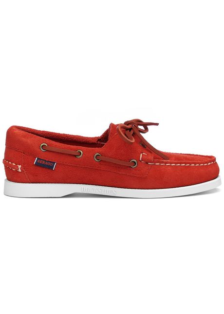 Women s boat shoes sebago portland flesh