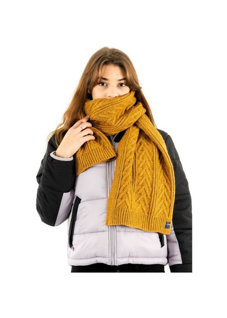 Women s cable knit scarf superdry lux