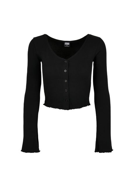 Women s cardigan urban classics cropped rib gt