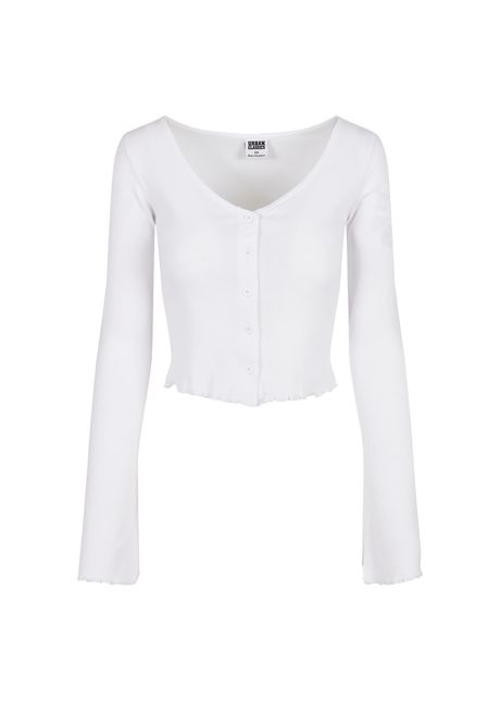 Women s cardigan urban classics cropped rib gt