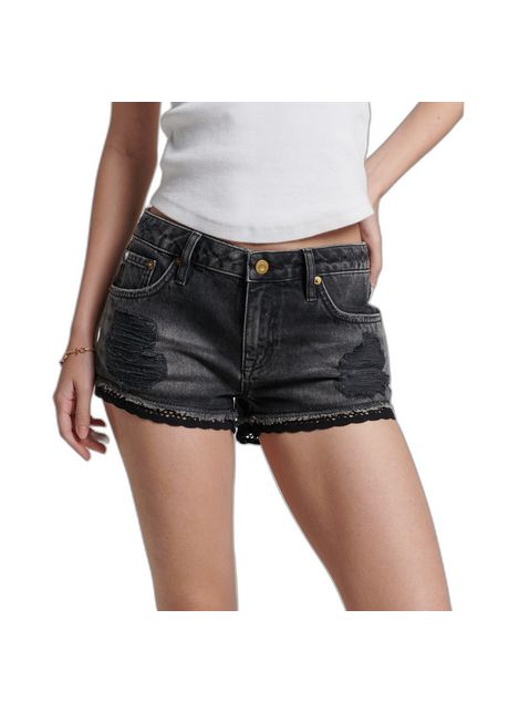 Women s denim mini shorts superdry
