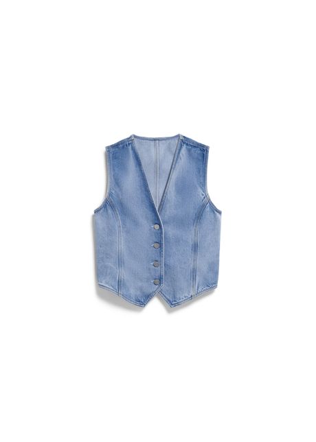 Women s denim vest armedangels sineriaa