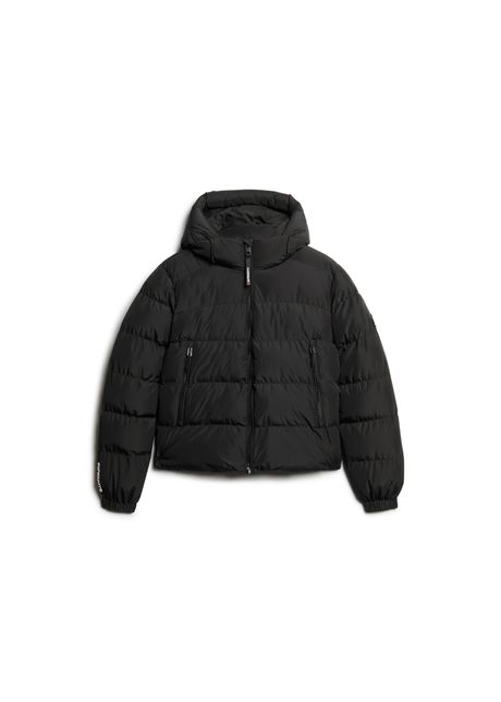 Women s down jacket superdry hooded sports