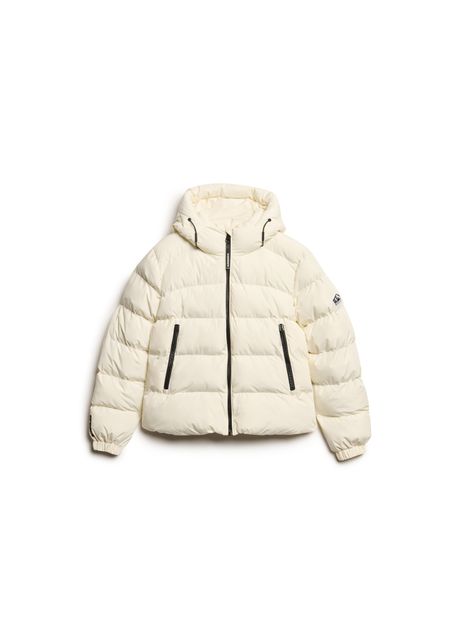 Women s down jacket superdry hooded sports
