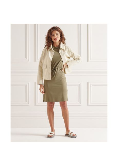 Women s drawstring t shirt dress superdry ecovero