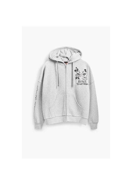 Women s hooded sweatshirt desigual mickey
