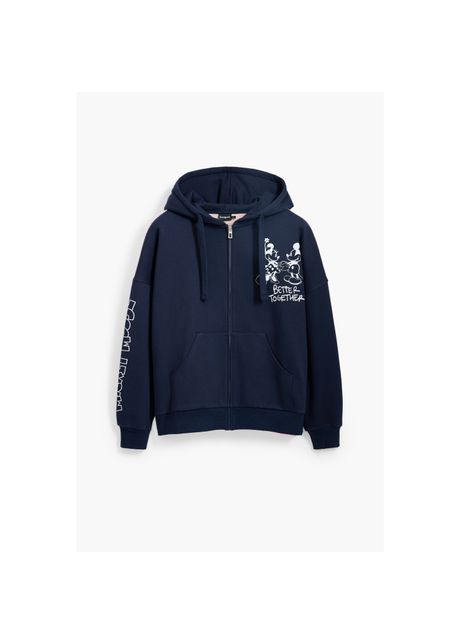 Women s hooded sweatshirt desigual mickey