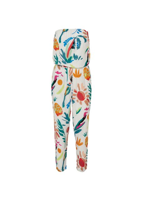 Women s jumpsuit urban classics viscose bandeau