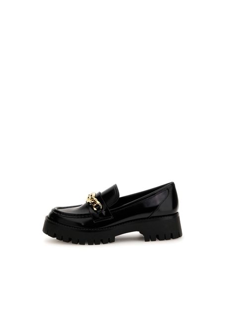 Women s leather loafers guess almosty