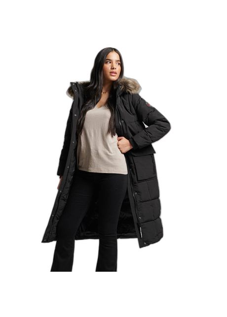 Women s long jacket superdry everest