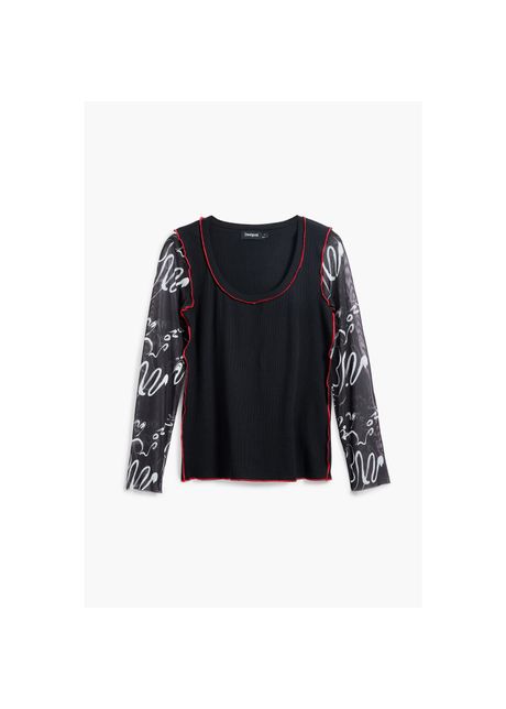 Women s long sleeve t shirt desigual martina