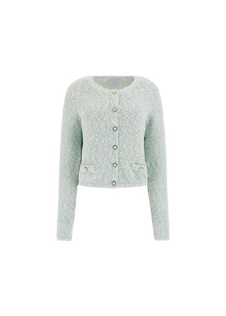 Women s long sleeved cardigan guess dorothy