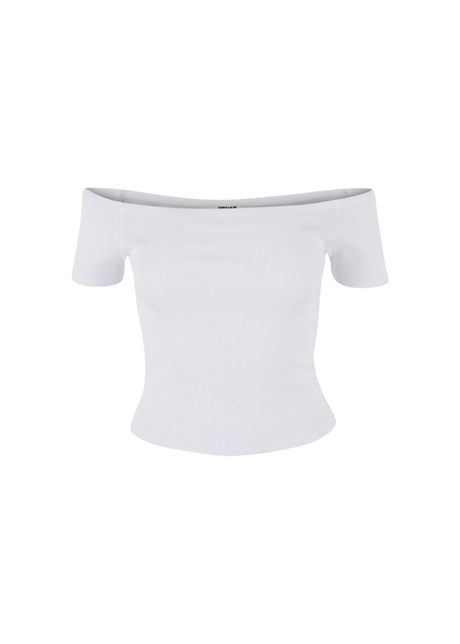 Women s off shoulder t shirt urban classics organic