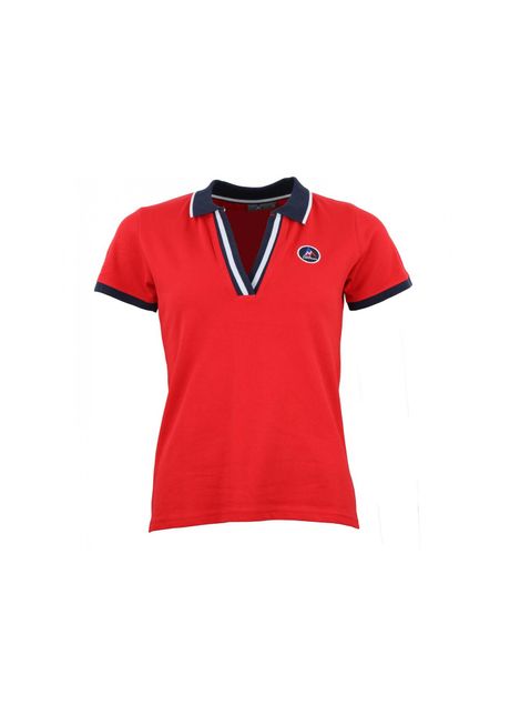 Women s polo shirt peak mountain asfalte