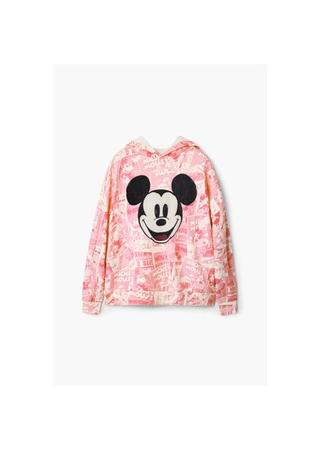 Women s retro hooded sweatshirt desigual mickey