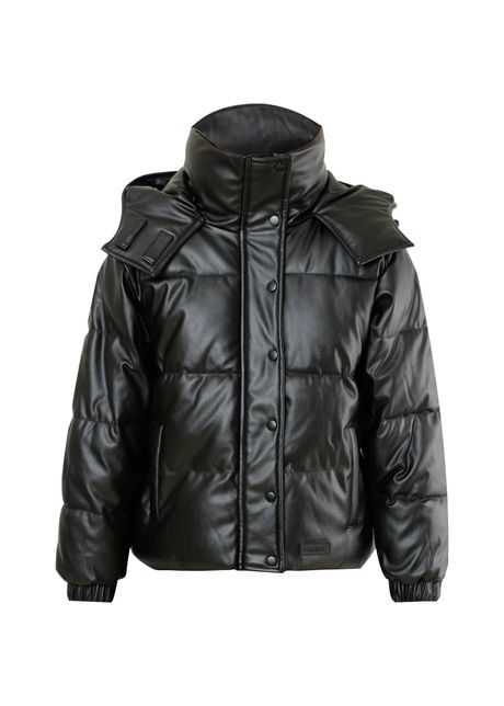 Women s sixth june faux leather puffer
